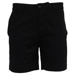 AMI Bermuda Shorts in Black Cotton
